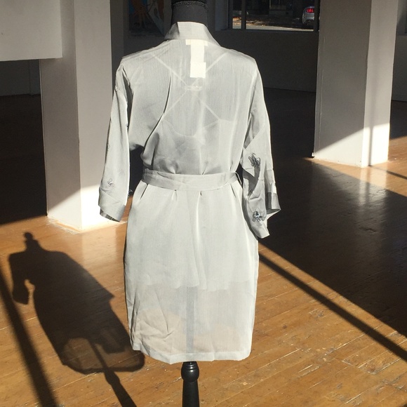 Three piece sheer cami, robe and undies set - Picture 3 of 8